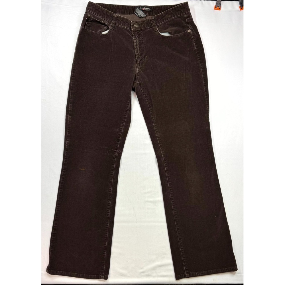 Polo Jeans Co Ralph Lauren Pants Womens Size 10 Brown Corduroy Bootcut Stretch